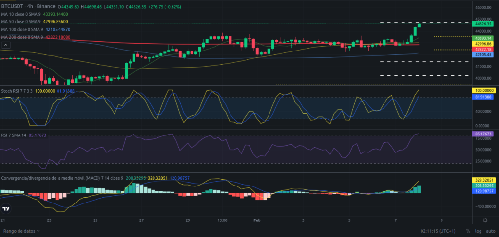 Precio de Bitcoin hoy – 08/02/2024