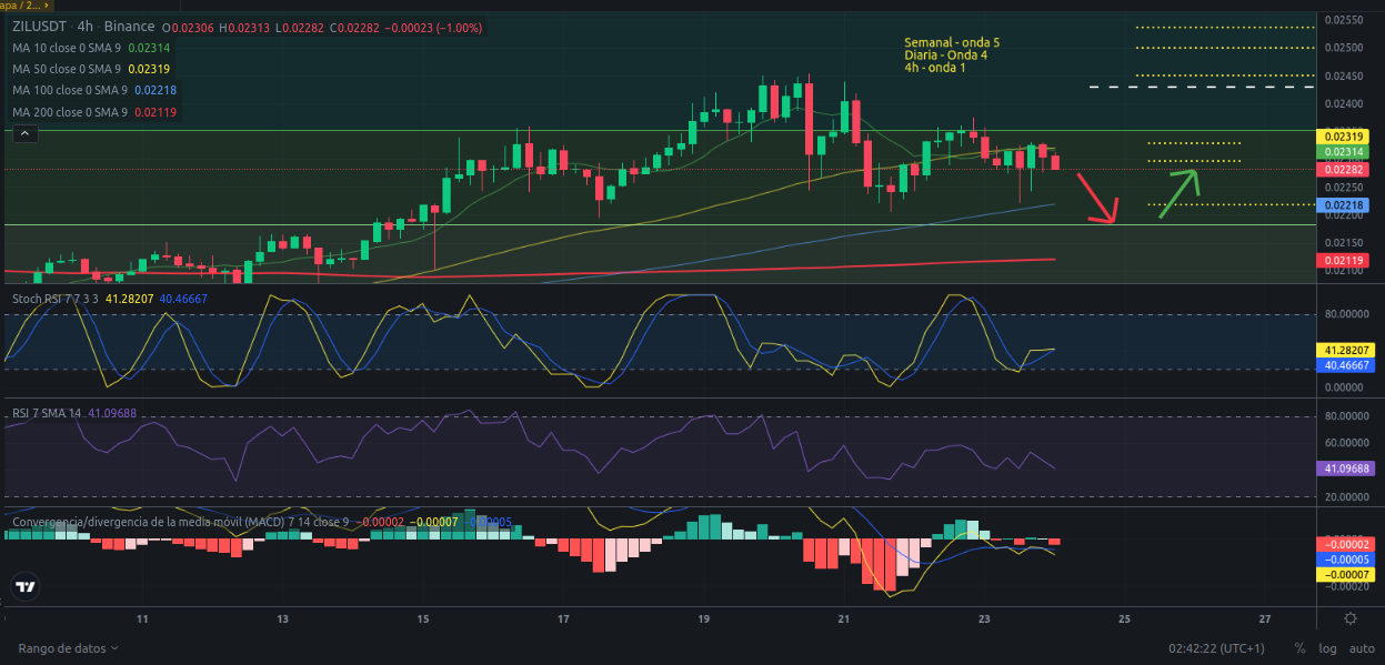 Ideas de trading - ZIL (Zilliqa) – 24/02/2024