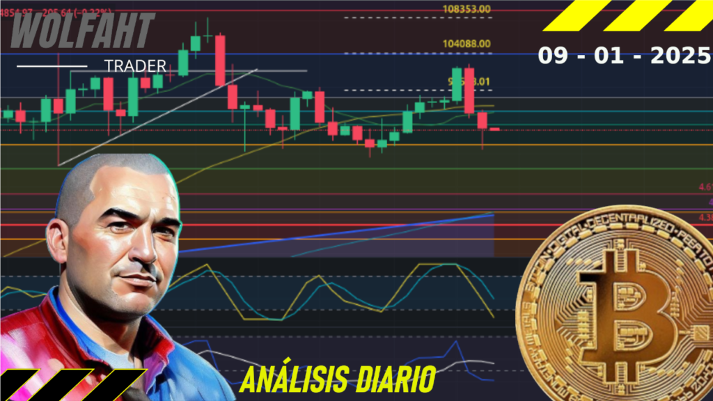 Predicción para Bitcoin 09/01/2025 - Ideas de trading para Bitcoin - Análisis diario de Bitcoin - Precio de Bitcoin hoy